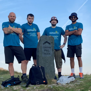 Todd Perry and AP Colleagues – Snowdon Trek